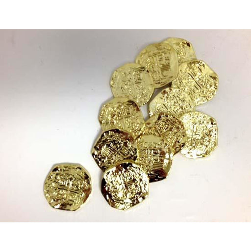 Gold Pirate Doubloons and Coins - Make It Up Costumes 