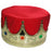 King's Costume Crown Gold with Red Insert - Make It Up Costumes 