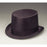 Black Top Hat Permasilk - Make It Up Costumes 
