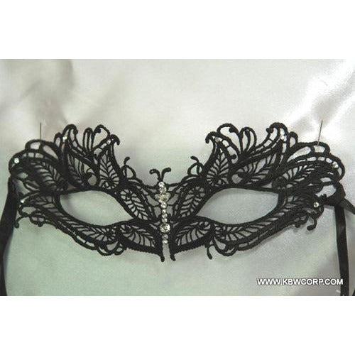 Brocade Lace Mask - Make It Up Costumes 