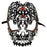 Venetian Metal Skull Mask - Make It Up Costumes 