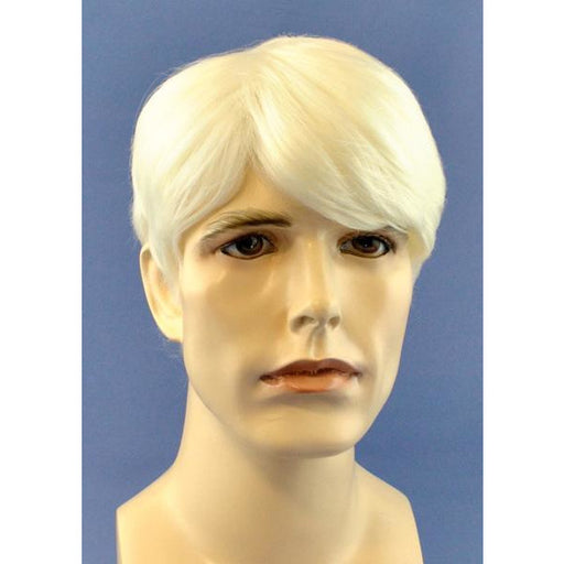 Basic Men's Wig in White and Grey - Make It Up Costumes 