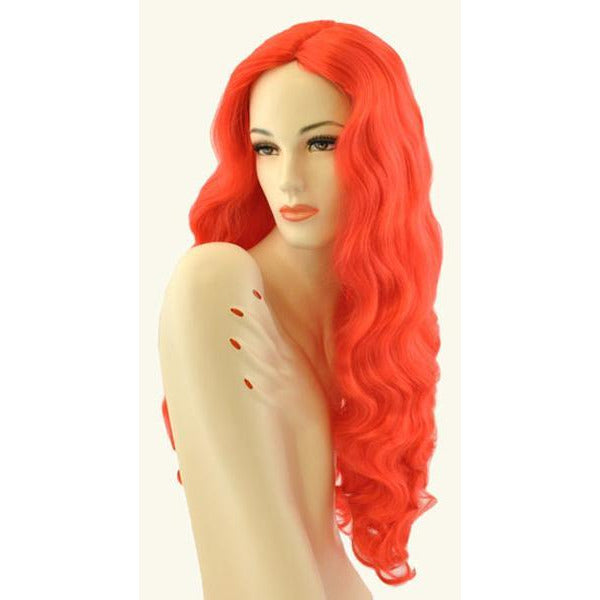 Women's Long Red Mermaid Wig - Make It Up Costumes 