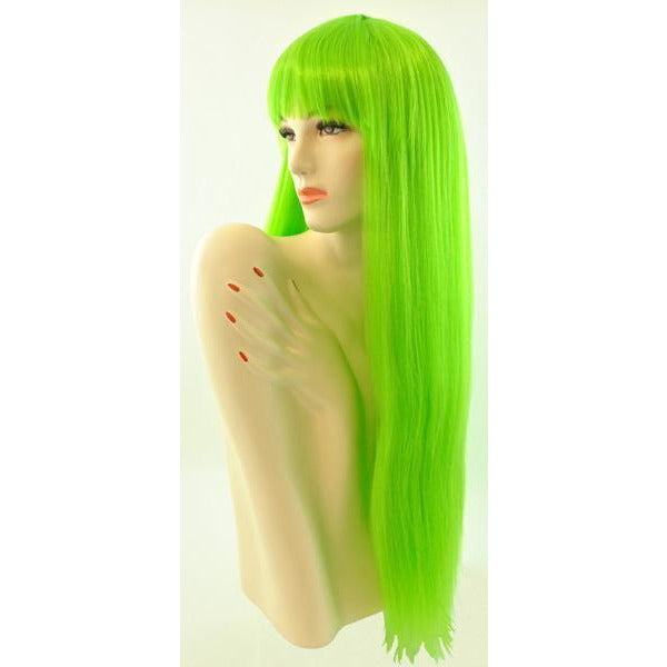 Women's Long Straight Wig with Bangs - Make It Up Costumes 