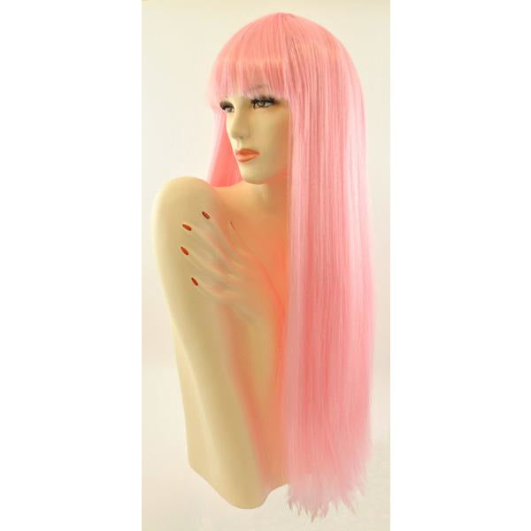 Women's Long Straight Wig with Bangs - Make It Up Costumes 