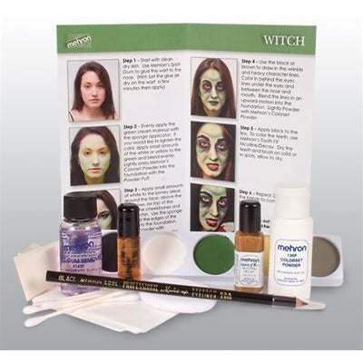 Mehron Witch Makeup Kit - Make It Up Costumes 