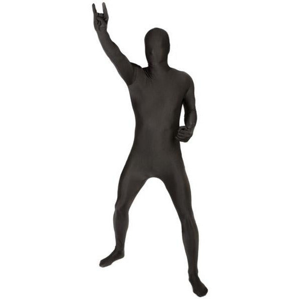 Adult Black Morphsuit - Make It Up Costumes 