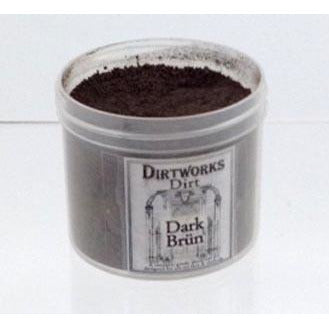 Fleet Street Dirtworks Dirt Makeup Powder - Dark Brun - Make It Up Costumes 
