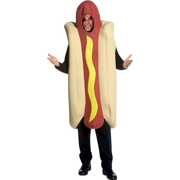 Deluxe Hot Dog Costume for Adults - Make It Up Costumes 
