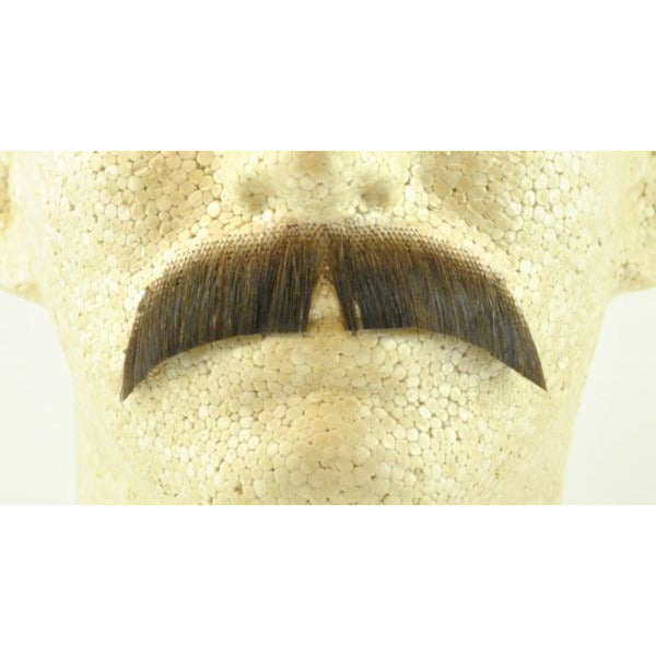 Basic Fake Mustache 2015 - 100% Human Hair - Make It Up Costumes 