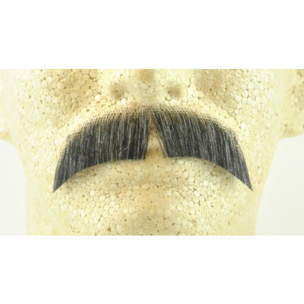 Basic Fake Mustache 2015 - 100% Human Hair - Make It Up Costumes 
