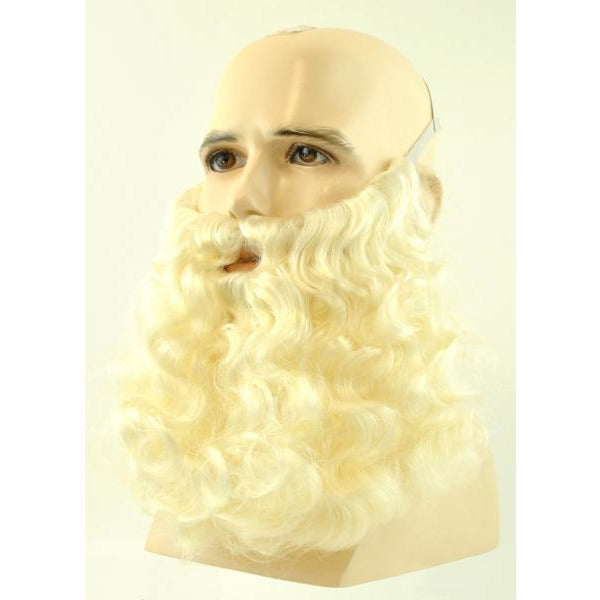 Fake Curly Beard and Mustache - Make It Up Costumes 