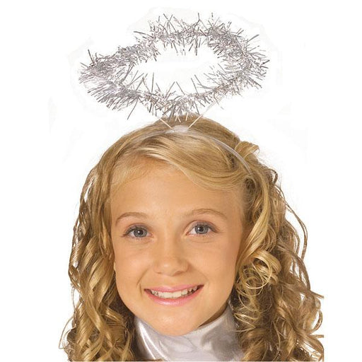 Silver Angel Halo - Make It Up Costumes 