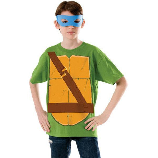 Teenage Mutant Ninja Turtle Costume Shirt - Leonardo - Make It Up Costumes 