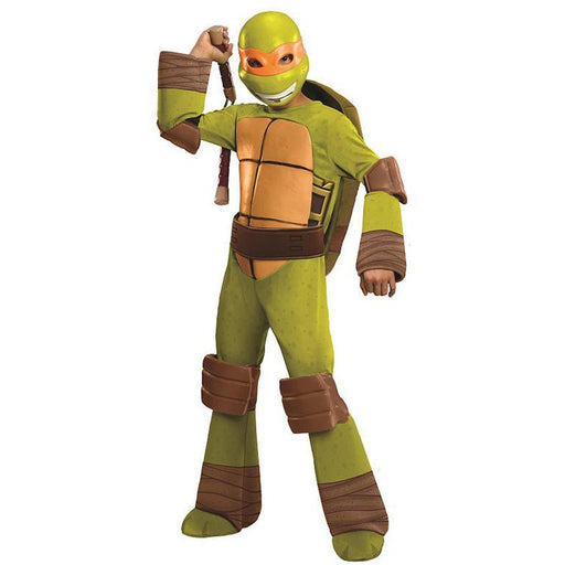 Teenage Mutant Ninja Turtles Michelangelo Costume for Kids - Make It Up Costumes 