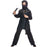 Classic Black Ninja Costume for Kids - Make It Up Costumes 