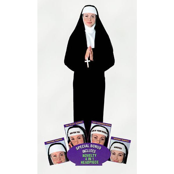 Nun Costume - Make It Up Costumes 