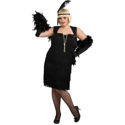 Plus Size Flapper Costume - Make It Up Costumes 
