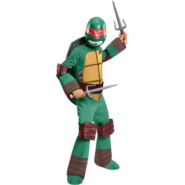 Teenage Mutant Ninja Turtles Raphael Costume for Kids - Make It Up Costumes 