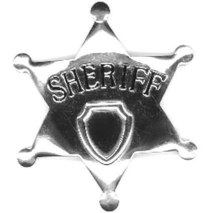 Deluxe Toy Sheriff Badge - Make It Up Costumes 