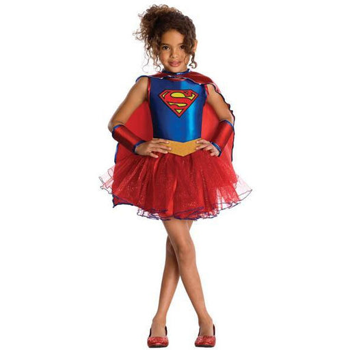 Supergirl Tutu Costume for Kids - Make It Up Costumes 