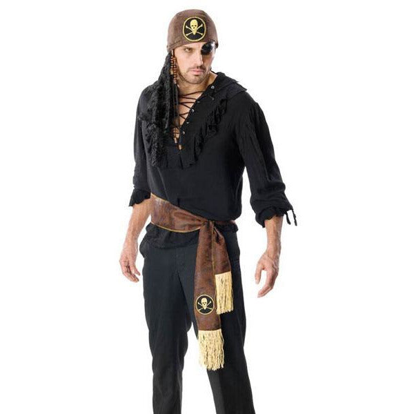 Men's Swashbuckler Pirate Costume - Make It Up Costumes 