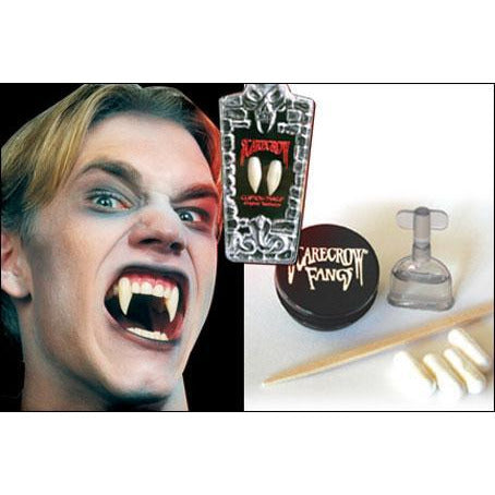 Scarecrow Fake Deluxe Vampire Fangs - Sabres - Make It Up Costumes 
