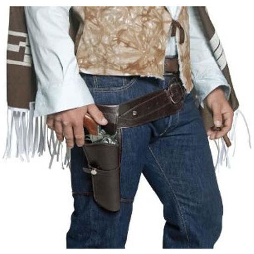 Authentic Western Belt and Holster Set - Make It Up Costumes 