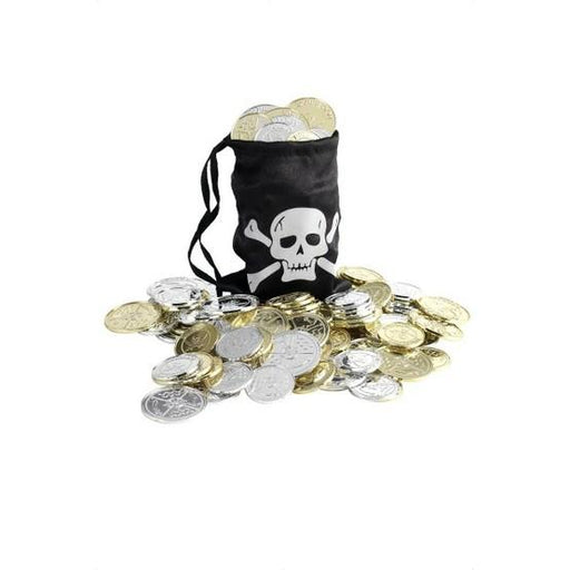 Pirate Bag with Coins - Make It Up Costumes 