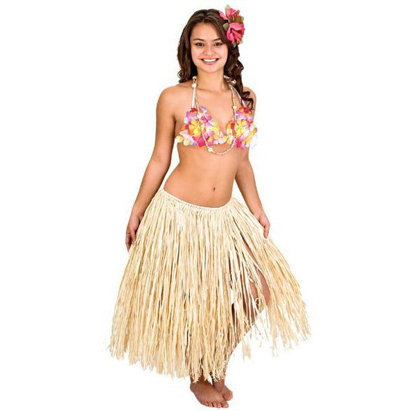 Hawaiian Hula Dancer Steve in grass skirt and coconut bra Minecraft Skin