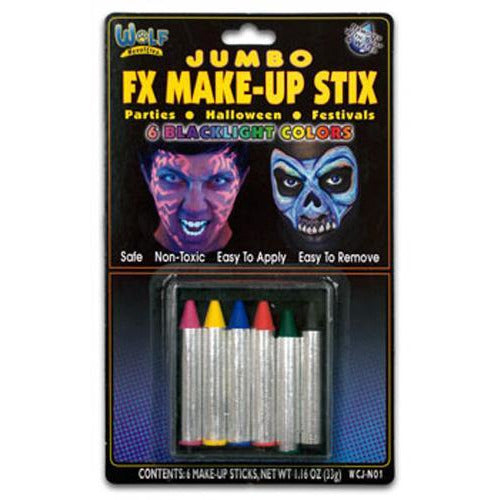 Paint Glow FACE PAINT STICKS Kids Face Body Painting Crayon Stage Make Up  Party