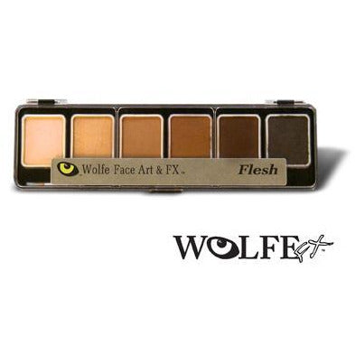 Wolfe FX Skinz Face Paint Makeup Palette - Make It Up Costumes 