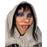 Mrs. Bashfool Character Mask with Hair - Make It Up Costumes 