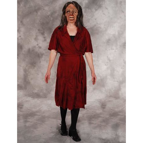 Mrs. Living Dead Female Zombie Costume and Mask - Make It Up Costumes 